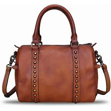 Genuine Leather Handbags For Women Purse Satchel Vintage Handmade Handbag Crossbody Shoulder Bags