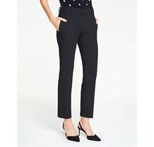Ann Taylor The Tall Ankle Pant In Bi-Stretch Size 18 Black Women's