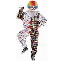 Adult Friendly Clown Costume Size Standard Halloween One | Halloween