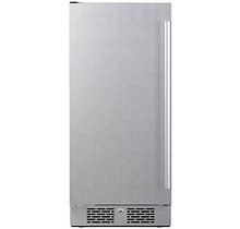 Avallon 15 in. 3.3 Cu. Ft. Freezerless Refrigerator 1 Door In Stainless Steel AFR152SSLH ,