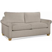 Braxton Culler Park Lane 73" Rolled Arm Loveseat W/ Reversible Cushions Polyester In Gray/Blue/Brown | Wayfair | BXCM4214_61587131_70706284