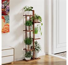 Plant Stand Indoor, 6 Tier 7 Potted Bamboo Plant Stands For Indoor Plants, Corner Plant Stand, Tiered Plant Stands, Plant Shelf For Indoor