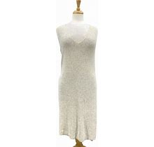 ZARA Knit Women's Casual Maxi Long Sleeveless Tank Relaxed Sundress Beach Dress