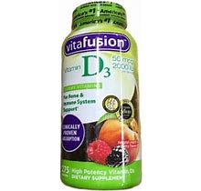 Vitafusion Vitamin D3 Gummy Vitamins, Assorted Flavors, 275 Count