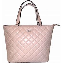 New Light Pink GUESS Tote Purse Satchel Hand Bag NWT Quilted