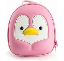 Kiddietotes Pink Penguin Backpack For Children And Young Girls,