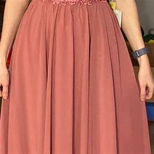 Mori Lee Dress - New Women | Color: Pink | Size: L