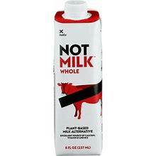 Notmilk Whole Plant-Based Milk Alternative - 8.0 Fl Oz