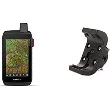 Garmin Montana 700I, Rugged GPS Handheld With Built-In Inreach Satellite Technology, Glove-Friendly 5" Color Touchscreen & 0101165407 Handlebar Mount
