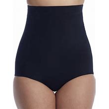 SPANX Medium Control Suit Your Fancy High-Waist Brief - Womens - Very Black - Small - SPANX10237R