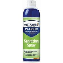 Microban, 24 Hour Disinfectant Sanitizing Spray, Citrus 15 Oz., Pack Of 3