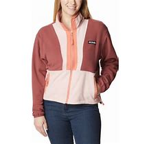 Columbia Women's Back Bowl Fleece Jacket Beetroot/Dusty Pink S