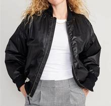 Old Navy Oversized Water-Resistant Bomber Jacket For Women