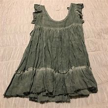 Free People Dresses | Babydoll Dress | Color: Blue/Green | Size: Xs