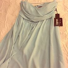 Lulus Dresses | Maxi Dress. Halter Top. Light Blue | Color: Blue | Size: L