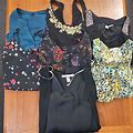 Forever 21 Top Lot Blouse Shirt Cardigan Shawl Komono Lot Of 7 Womens Clothes