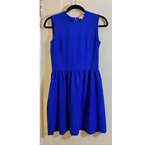 Gap Dresses | Gap Royal Blue Fit N Flare Dress | Color: Blue | Size: 0