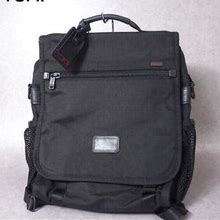Tumi Black Backpack Used