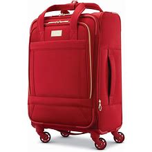 Belle Voyage Softside Luggage With Spinner Wheels, Red, Carry-On 21-Inch
