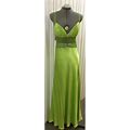 New Silk Green Sequin Long Formal Dress | Color: Green | Size: 12