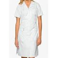 Dickies Women's 3-Pocket Notched Collar Scrub Dress - Plus Size 2X - White