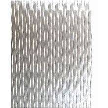Approved Vendor Silver Stainless Steel Sheet: 4 ft X 10 ft Nominal Size (Wxl), 0.035 in Thick, Textured Finish, B92 Model: Windsor 3044-20Gx48x120