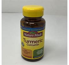 Nature Made Turmeric Curcumin 60 Capsules Exp 06/2026