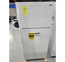 Wrt314tfdw Whirlpool 14.3 Cu. Ft. Top Freezer Refrigerator In White