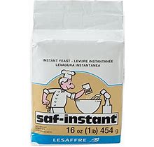 Lesaffre SAF-Instant Gold Dry Yeast 1 Lb. Vacuum Pack - 20/Case