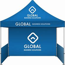 Custom Canopy Tents - Custom Canopy Tent For Patios, Events, Or Flea Markets By Bannerbuzz