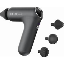 Be Relax Cordless Percussion Massager New Updated Version!, Black Matte