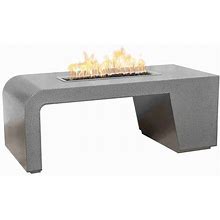 The Outdoor Plus OPT-MYWPC84-JAV-NG 84 Rectangular Maywood Fire Table