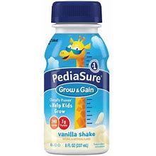 Pediasure Grow & Gain Vanilla Pediatric Oral Supplement, 8-Ounce