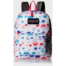 Jansport Unisex Backpack Superbreak Ombre Bubble Dot School Travel Bag NEW