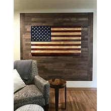 Timberchic River Reclaimed Wooden Wall Planks - Simple Peel & Stick Wall Covering Application For DIY Accent Wall & Home Improvement - Modern,