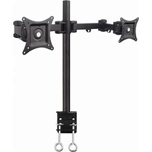 SIIG Articulating Dual Monitor Desk Mount - 13" To 27" - Height Adjustable - 2 Display(S) Supported - 13" To 27" Screen Support - 22 Lb Load Capacity