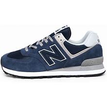 New Balance 574 Men's Sneakers Outdoor Casual Shoes Sports Navy [D] ML574EVN