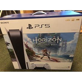 PS5 Horizon Forbidden West Bundle Limited Console White Sony Playstation 5 New