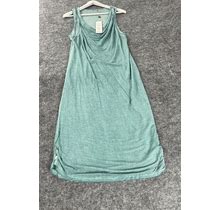 Soya Concept Shift Dress Womens XS Sleeveless Scoop Neck Greenish Blue N336