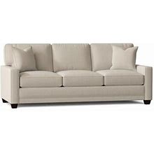 Wildon Home® Baroda 91" Square Arm Sofa Cotton In White | 38 H X 91 W X 40 D In | Wayfair 090852541B71454290704730ECFCD4A0