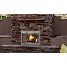 Superior WRE3036WH WRE3036WH00 Wood-Burning Outdoor Fireplace, 36 Inch, White Herringbone At KBA Home Studio