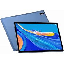 Bdf P30 10.1 Inch Portable Tablet Mtk6762 Processor 4Gb+64Gb Memory 1280800 Resolution Android 11.0 System Blue Plug