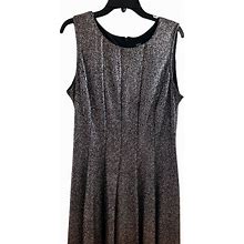 Msk Dresses | Silver To Gold Ombr Dress | Color: Gold/Silver | Size: Xl