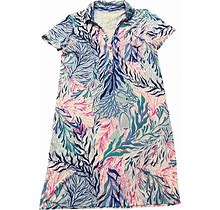 Lilly Pulitzer Large Sadie Polo Knit Dress Large Women's