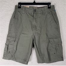 Redhead Men's Cargo Shorts Size 30 Ripstop Hiking, Fishing, Camping, Green NEW