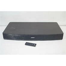 Bose Solo Tv Speaker System Black Soundbar Wired W/Remote