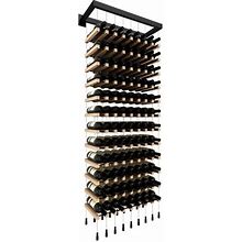 BUOYANT 96-Bottle Wall Mounted Cable Wine Rack, Red, Wine Racks