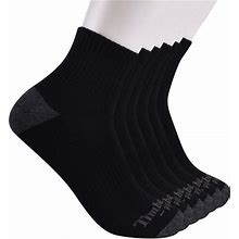 Timberland PRO Men's 6-Pack Performance Quarter Length Socks