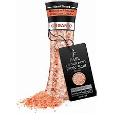 Organic Pink Himalayan Salt With Grinder 7.0 Oz
