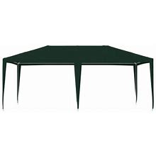 Arlmont & Co. Everdene Party Tent Outdoor Canopy Tent Patio Gazebo Marquee Beach Sunshade Iron//Soft-Top In Green | Wayfair